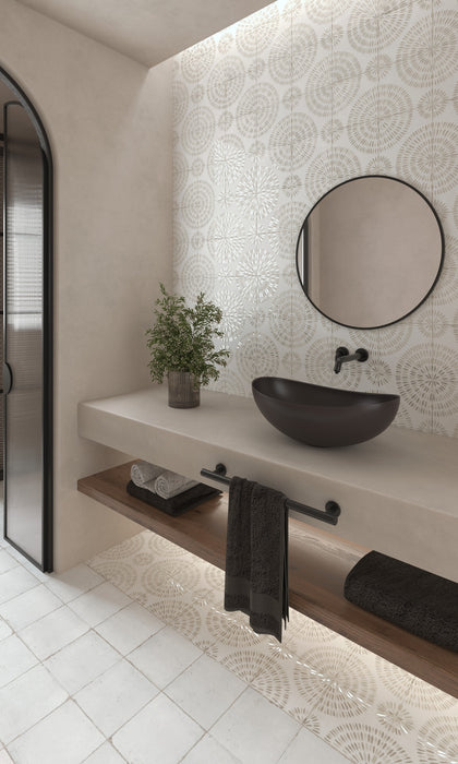 DUNE ATLANTIQUE BLANC 20x20 Porcelánico