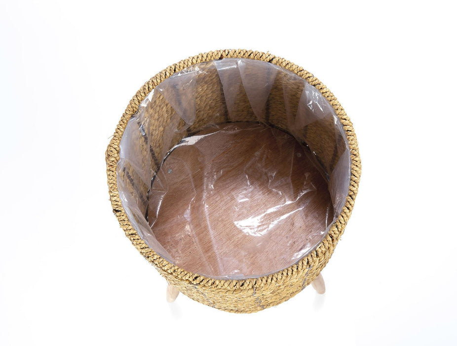 ANDREA HOUSE AX21542 Soporte Plantero Totora Ø30x58 CM