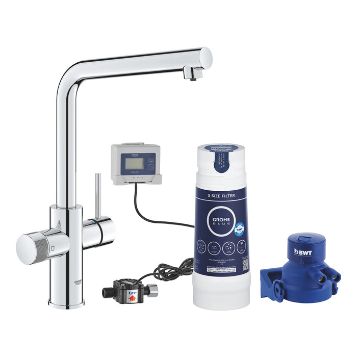 GROHE 30 589 000  BLUE Pure Minta Starter Kit Filtro S cromo