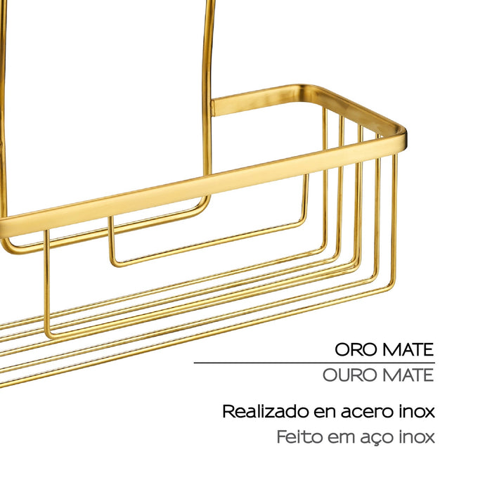 GEDY 24898800000 Esponjera Oro Mate