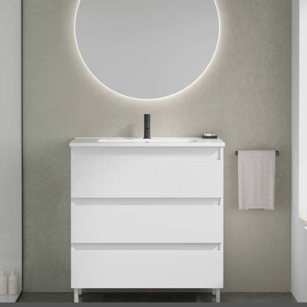 ROYO KENA Vanity unit Floor-standing 3 Drawers White