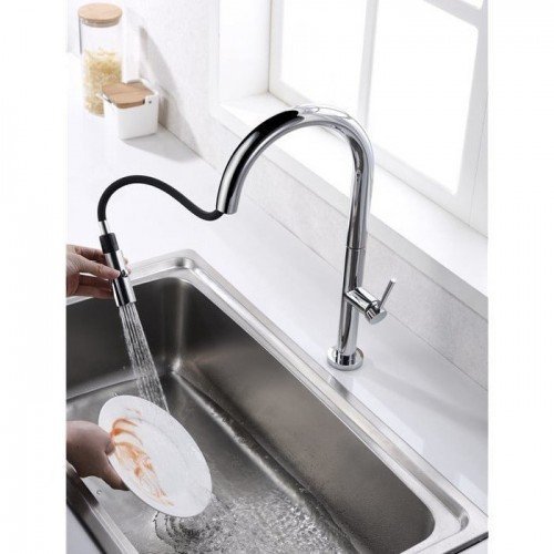 IMEX GCE017 SAMOA Grifo de Cocina Cromo