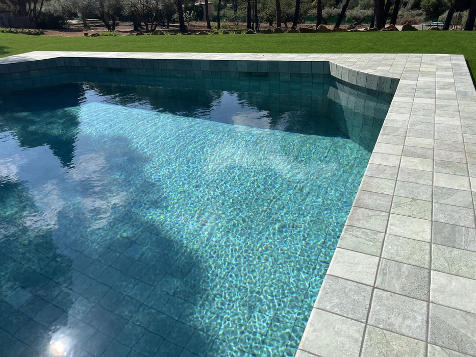 DUNE 188990 BALI VERDE BULLNOSE 14,7x14,7 Porcelánico Canto Redondeado