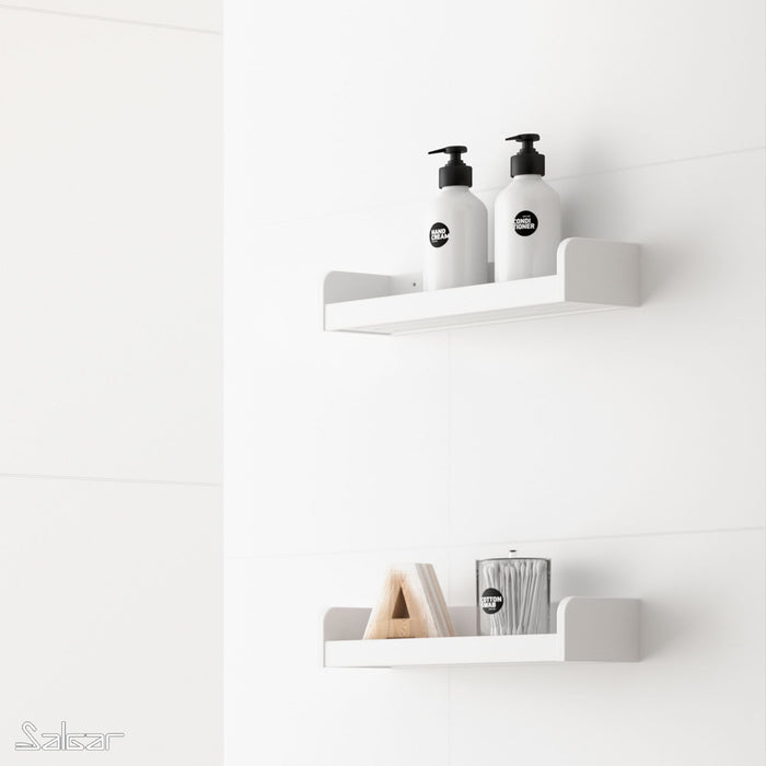 SALGAR 82411 SHIRO Jabonera Blanco Mate
