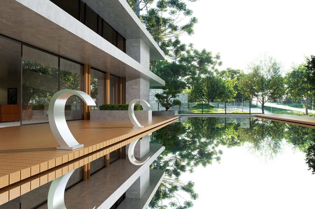 POOLIMEX CPI003/AC IGUAZÚ Rociador Cascada De Piscina 20Cm Acero S.316