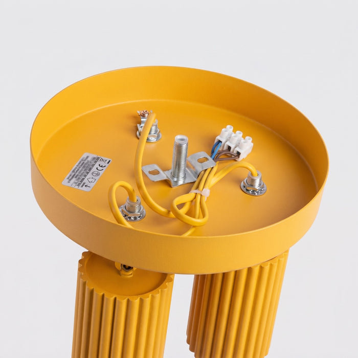 SOLLUX SL.2360 Plafón KARBON 3P amarillo