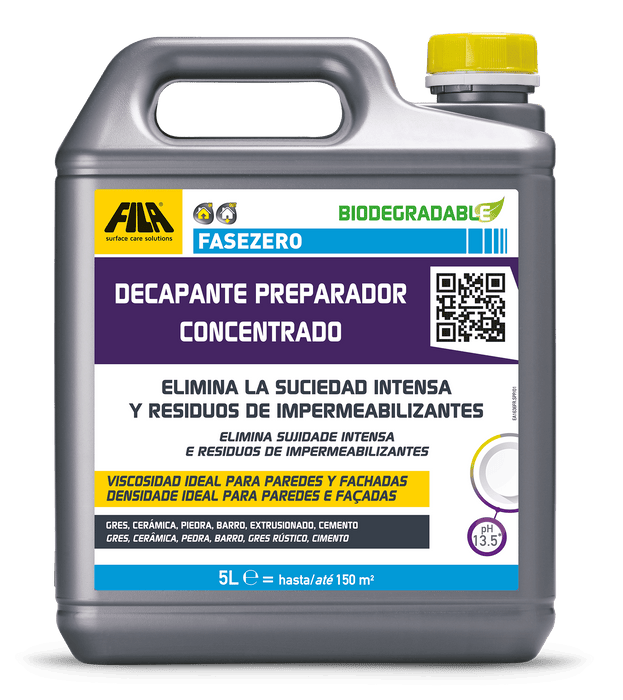 FILA 40820005SPP FASEZERO Decapante Preparador Concentrado 5 Litros
