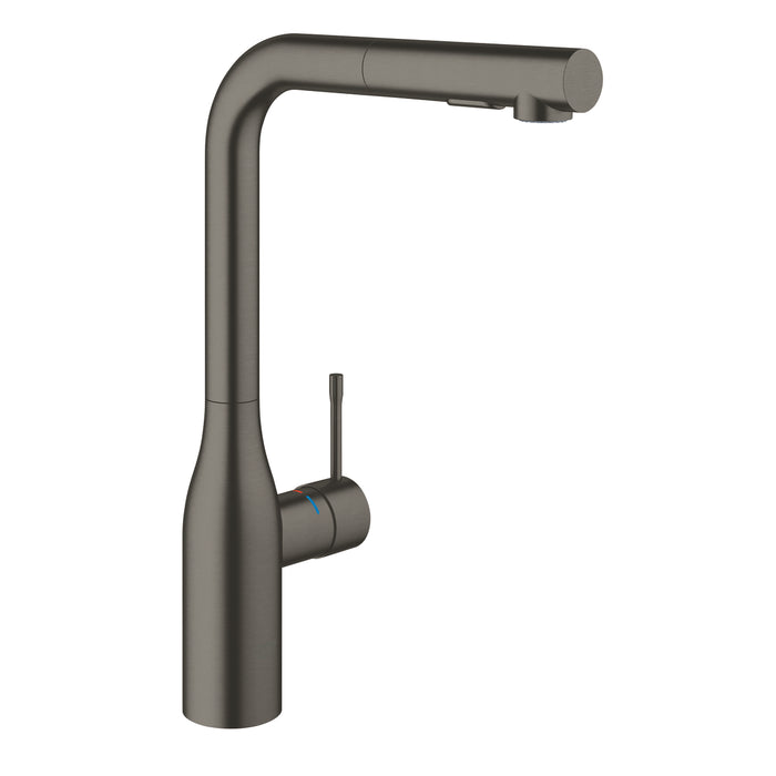 GROHE 30 504 AL0 ESSENCE Monomando de fregadero 1/2" grafito cepillado