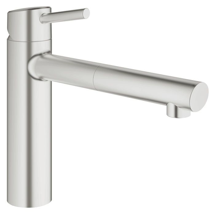 GROHE 31 129 DC1 Concetto Monomando de fregadero 1/2" supersteel