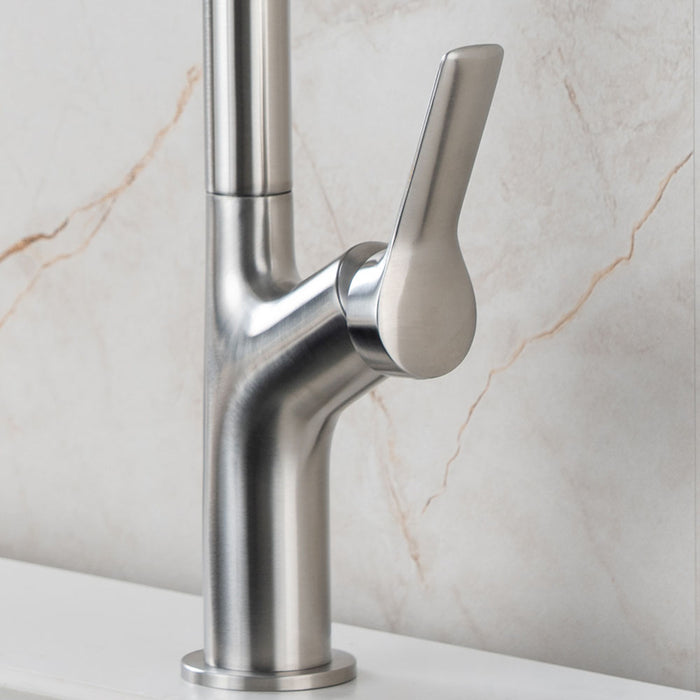 LLAVISAN L169734 Single-lever Kitchen Faucet Uve Brushed Steel