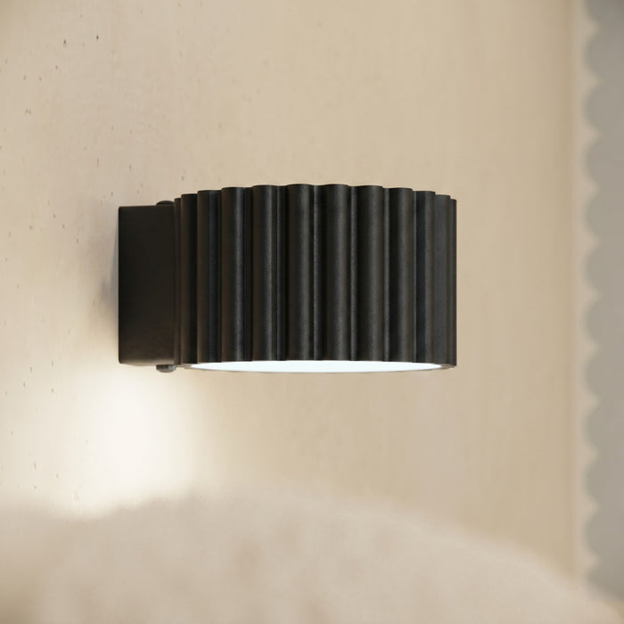 SOLLUX SL.2613 Aplique de pared AURA negro Gx53