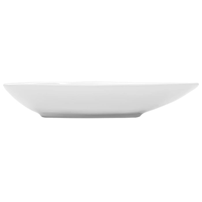 VXL White Triangular Ceramic Washbasin 645X455X115 Mm