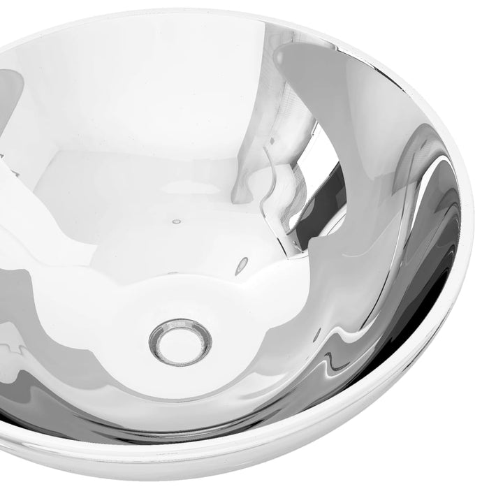 VXL Washbasin 32.5X14 cm Ceramic Silver