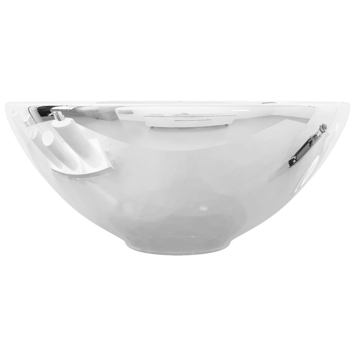 VXL Washbasin 32.5X14 cm Ceramic Silver