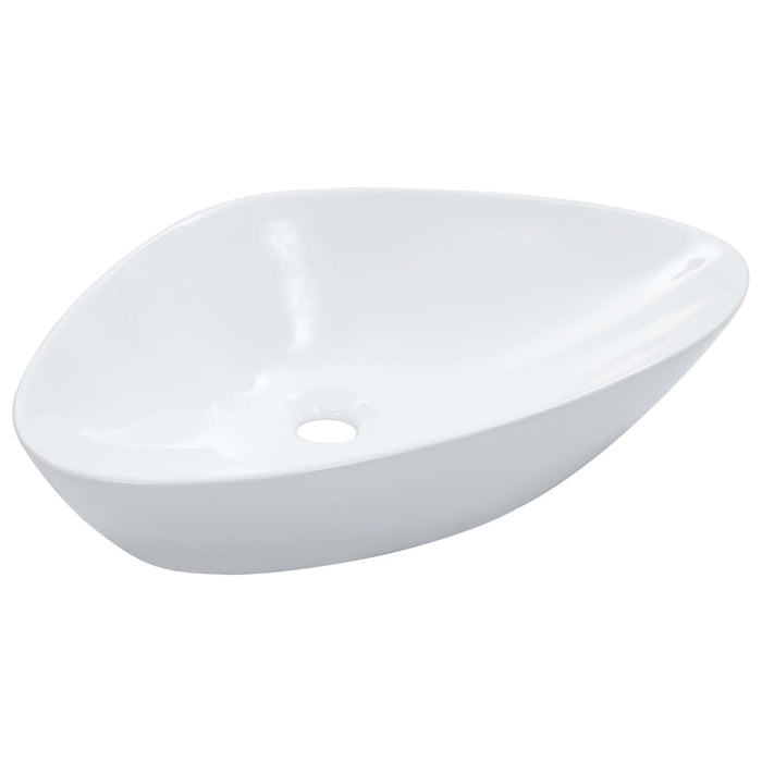 VXL Washbasin 58.5X39X14 cm Ceramic White