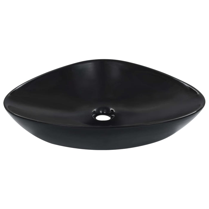 VXL Washbasin 58.5X39X14 cm Ceramic Black