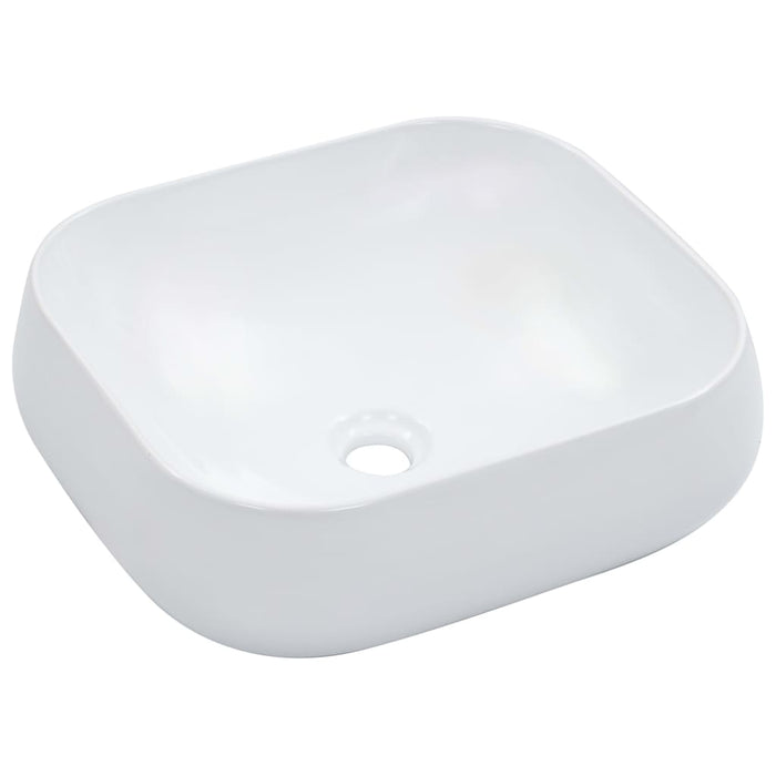 VXL Washbasin 44.5X39.5X14.5 cm Ceramic White
