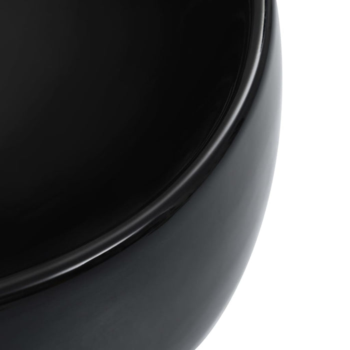 VXL Washbasin 44.5X39.5X14.5 cm Ceramic Black