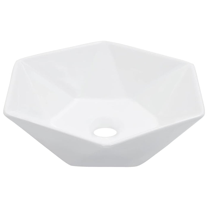 VXL Washbasin 41X36.5X12 cm Ceramic White