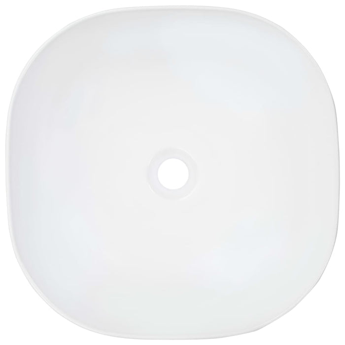 VXL Lavabo 42,5X42,5X14,5 cm Cerámica Blanco