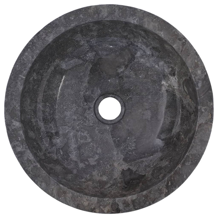 VXL Gray Marble Washbasin Ø40X12 cm