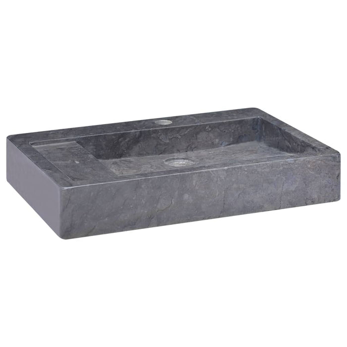 VXL Black Marble Washbasin 58X39X10 cm