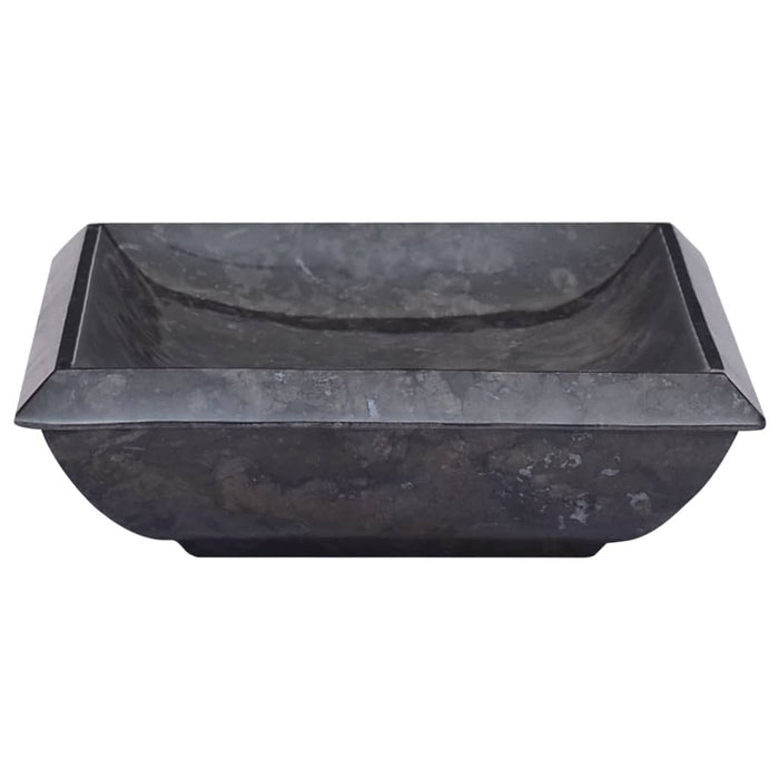 VXL Black Marble Washbasin 50X35X10 cm