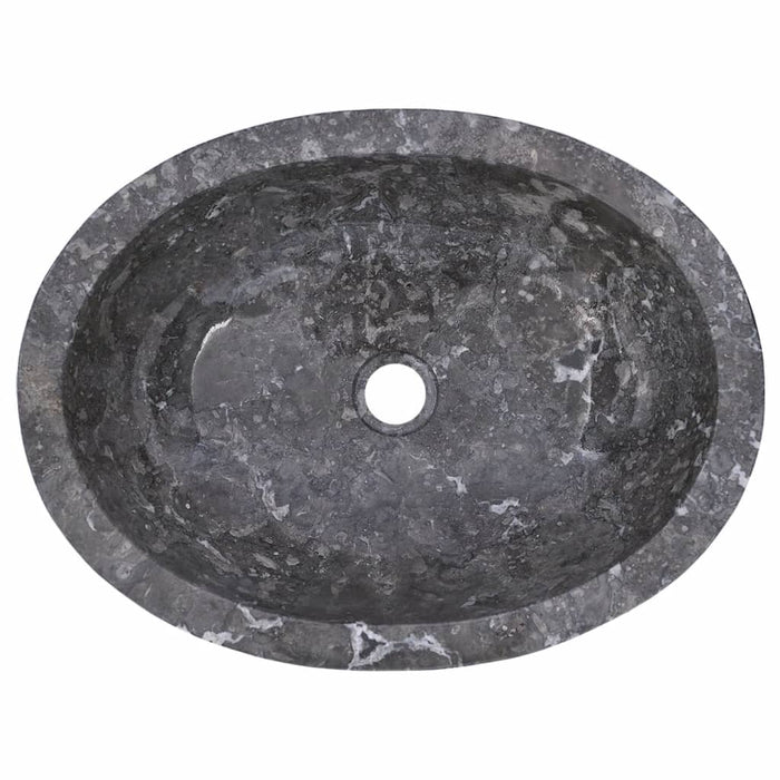 VXL Gray Marble Washbasin 53X40X15 cm