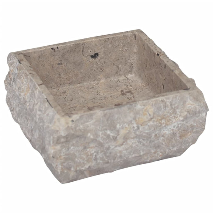 VXL Gray Marble Washbasin 30X30X13 cm