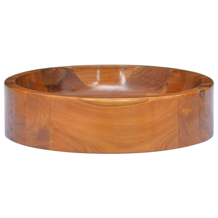 VXL Solid Teak Wood Washbasin ¿40X10 cm