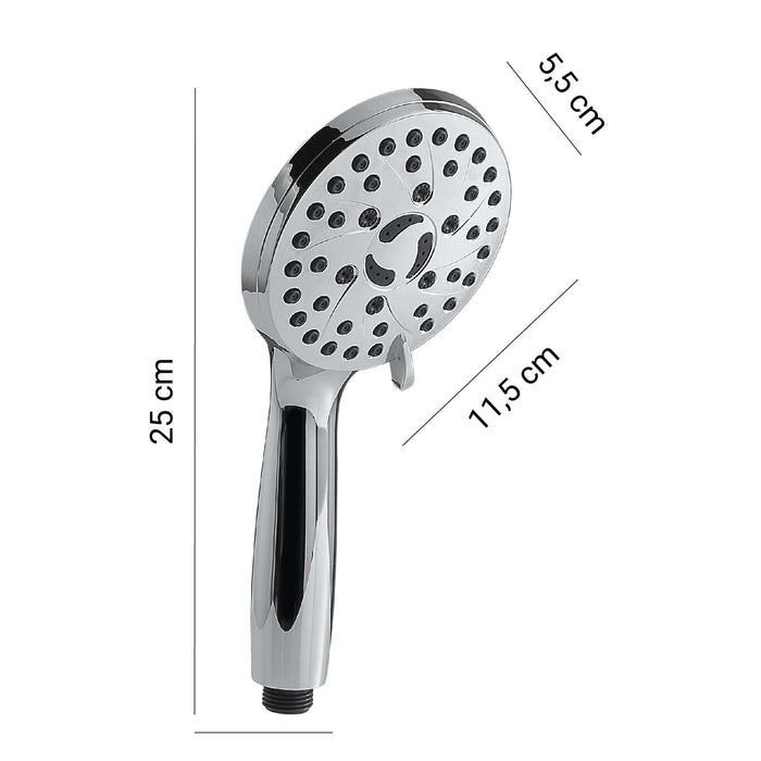 GEDY GYHS1030960 TECH 09 Teleducha Cromo