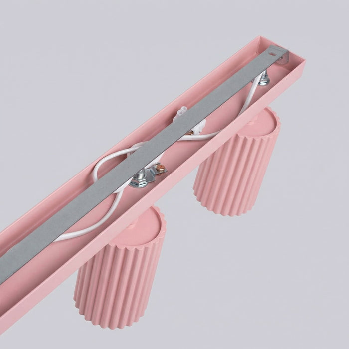 SOLLUX SL.1937 Plafón KARBON 4L rosa