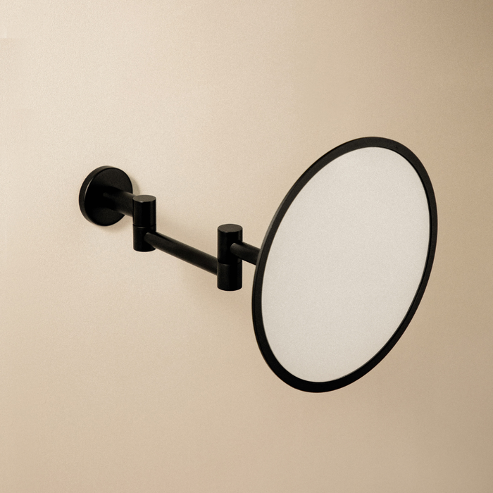 COSMIC ARCHITECT SP Espejo Aumento x5 De Pared Negro Mate