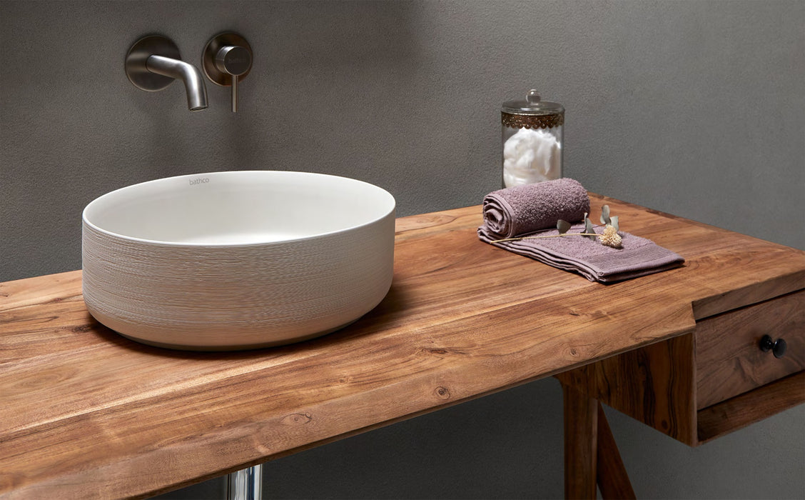 BATHCO 4119/CRU Carnac Lavabo Encimera Crudo