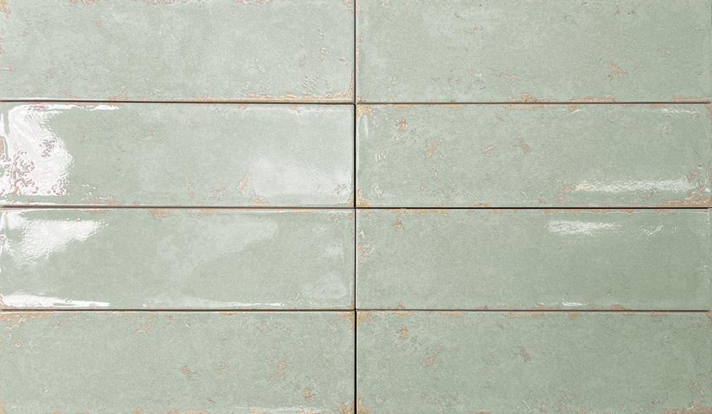 DUNE ANTIGA VERDE 6,9x24 Azulejo Pasta Blanca