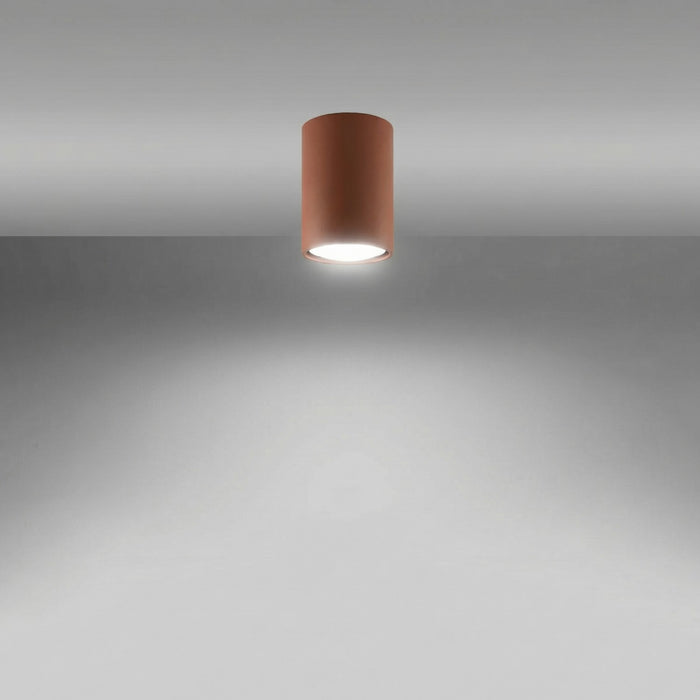 SOLLUX SL.2068 Plafón LAGOS 10 ocre rojo
