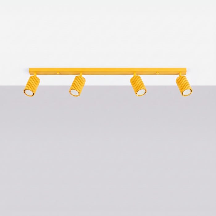 SOLLUX SL.2361 Plafón KARBON 4L amarillo