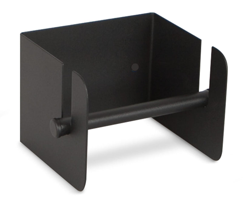 BELTRAN 11224 TOKIO Screw-On Black Toilet Paper Holder