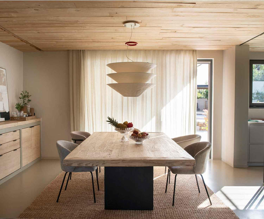 ANDREA HOUSE MU74107 Silla Tapizada Mila 56x56x82 CM