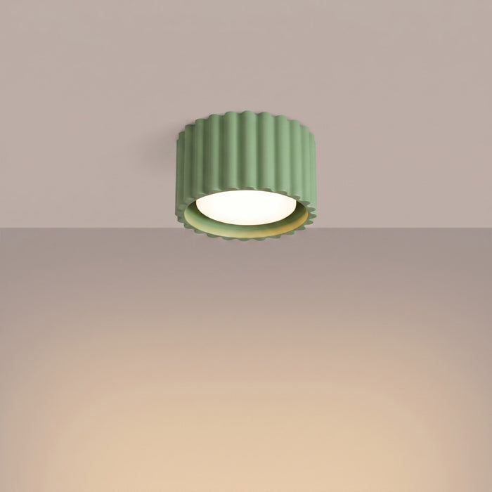 SOLLUX SL.2411 Plafón AURA 1 salvia Gx53