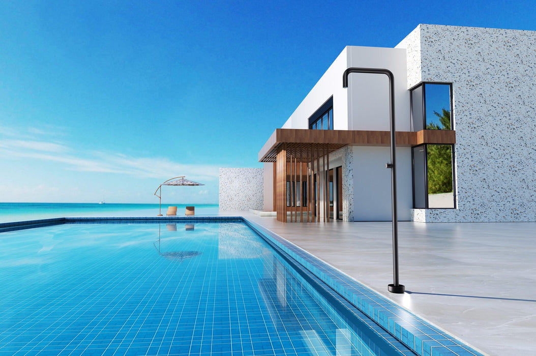 POOLIMEX GPU010/ANG UTAH Grifería De Piscina Acero S.316 Negro Mate