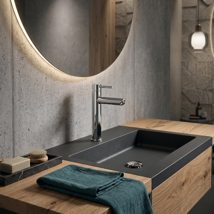 GEDY MXGA0213000 GARDA Grifo alto de lavabo cromo