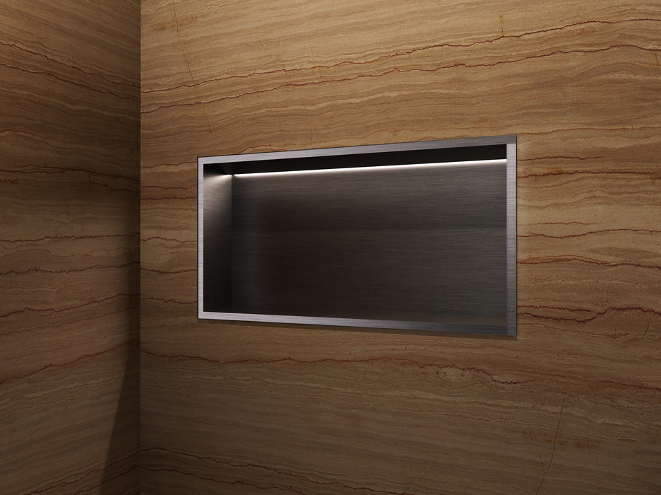 MEDIMEX HOR005/BGM OCEANIC Hornacina Con Led 63x33 Black Gun Metal