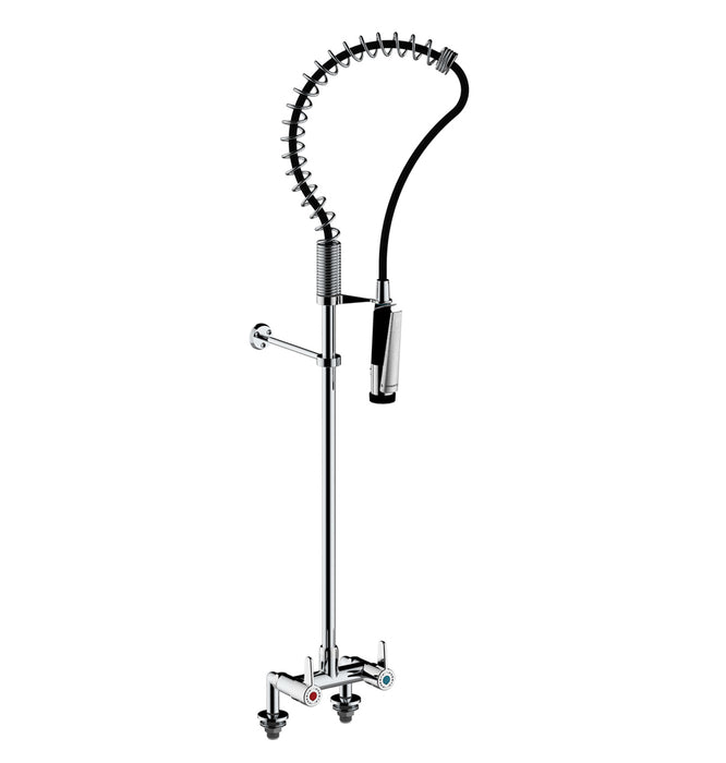 PRESTO 70816 Columna industrial mezcladora bimando Cromo