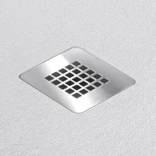 BATHME QUALSTONE Rejilla Inox para Plato de Ducha
