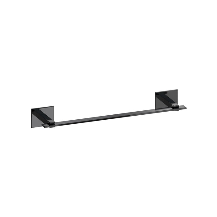 BELTRAN 10772 MONACO Barra Toallero Cromo Negro 26cm Adhedivo
