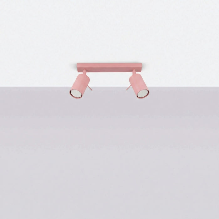 SOLLUX SL.2172 Plafón RING 2 rosa