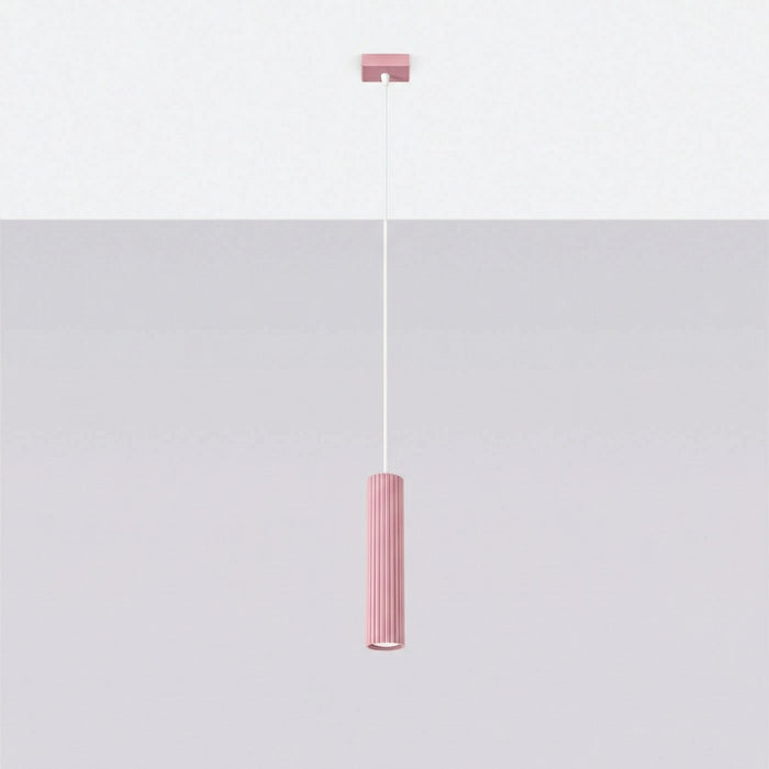 SOLLUX SL.1931 Lámpara colgante KARBON 1 rosa
