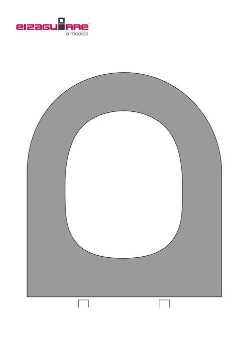 ETOOS 02085108 MARINA Tapa WC Gala Fijación Horizontal Blanco (Anterior a 2007)