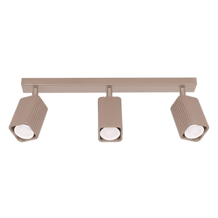 SOLLUX SL.3151 Lámpara De Techo Rayo 3L Taupe